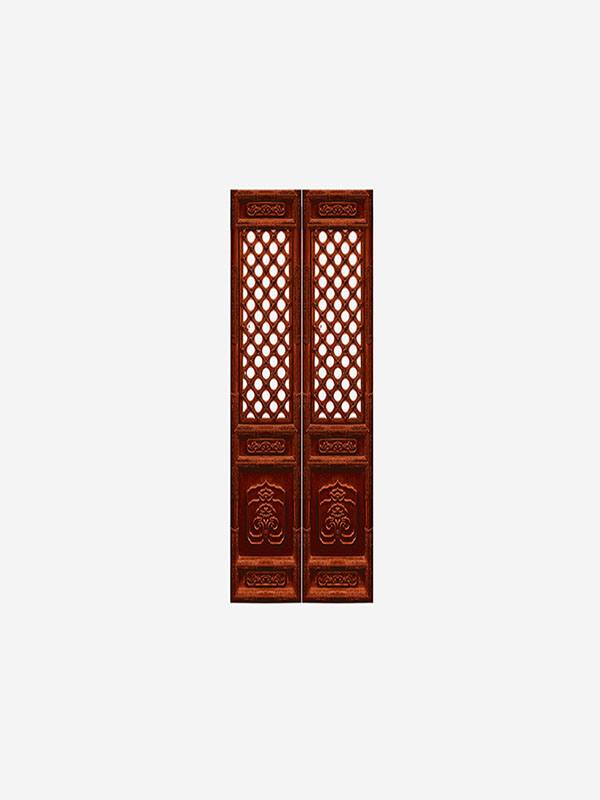 中式復(fù)古雙面門